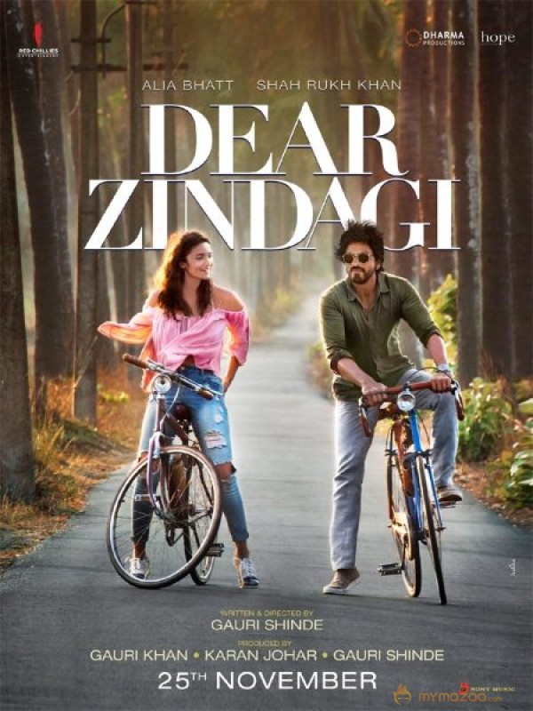 Shah Rukh Khan, Alia Bhatt – Dear Zindagi First Look