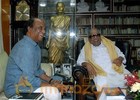 Rajini meets Karunanidhi in a surprise move