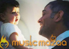 Baby Ziva with Dad Dhoni