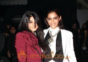 Sonam Kapoor at Anamika khanna's Lakme Fashion Show