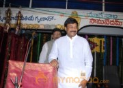 Megastar Chiranjeevi At Film nagar Temple Photos