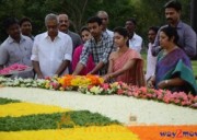 Nandamuri Family at NTR Ghat 