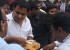 KTR caught eating at Rs 5 Food Counter!
