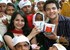 Aaditya Udit Narayan bring smiles to street childrens