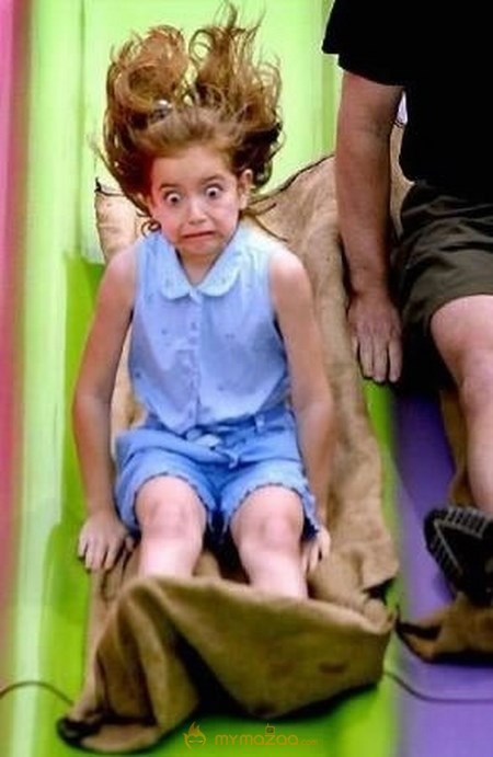 Face Of Scared Girl