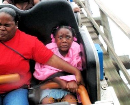 Freaking Out On Ride