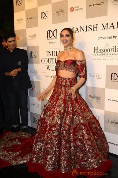 Deepika Padukone Ramp Walk Stills