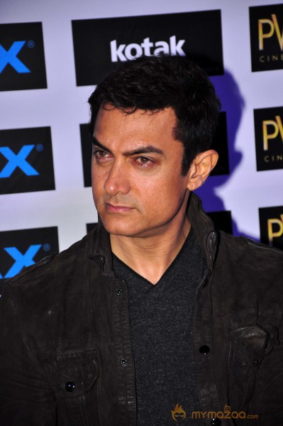 Aamir Khan Launch PVR Imax Screen 