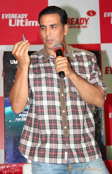 Akshay Kumar launches Eveready New Products Gallery 