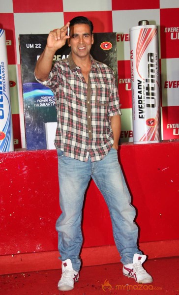 Akshay Kumar launches Eveready New Products Gallery 