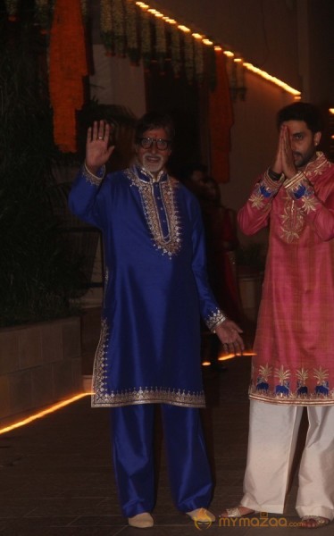 Amitabh Bachchan Hosted Diwali Party Photos Gallery