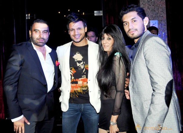 Bollywood stars bash with the Playboy rabbits
