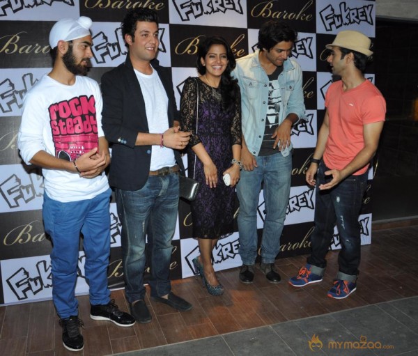  Fukrey Movie Team Promotion  