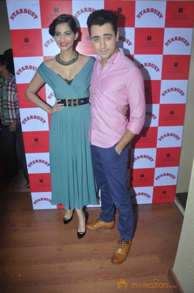 Imran Khan and Sonam At Stardust Magazine Launch