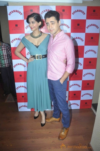 Imran Khan and Sonam At Stardust Magazine Launch