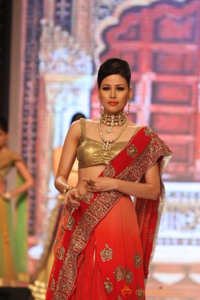 Indian Models At Saboo Fine Jewels Show at IIJW