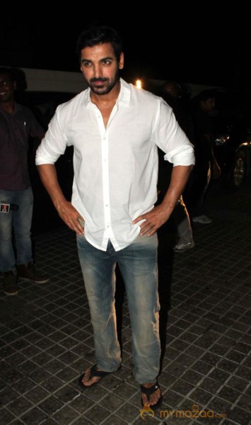 John Abraham at Shootout At Wadala Movie Media Screening 