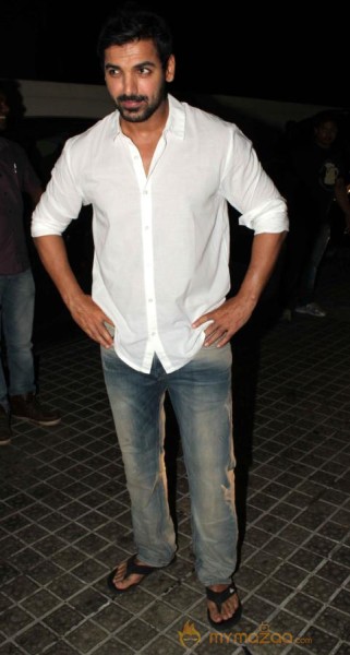 John Abraham at Shootout At Wadala Movie Media Screening 