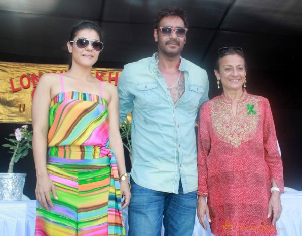 Kajol Devgn & Ajay Devgn At The Clean & Green Lonavala Event 