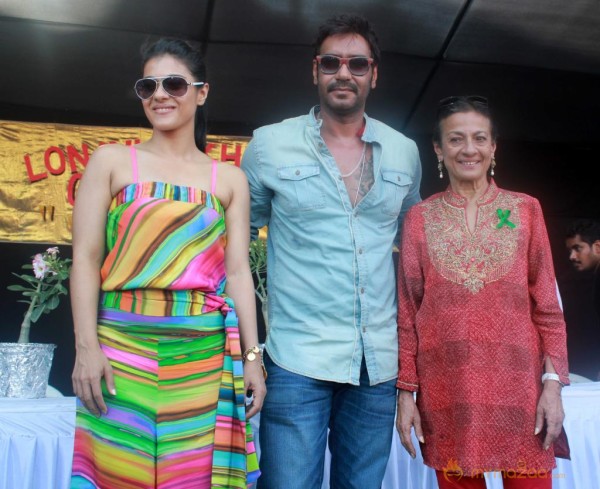 Kajol Devgn & Ajay Devgn At The Clean & Green Lonavala Event 