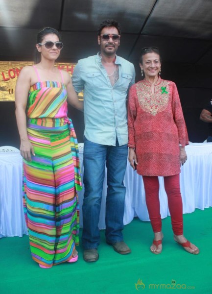Kajol Devgn & Ajay Devgn At The Clean & Green Lonavala Event 