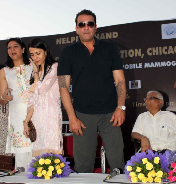 Sanjay Dutt Launch Mobile Mammography Unit 