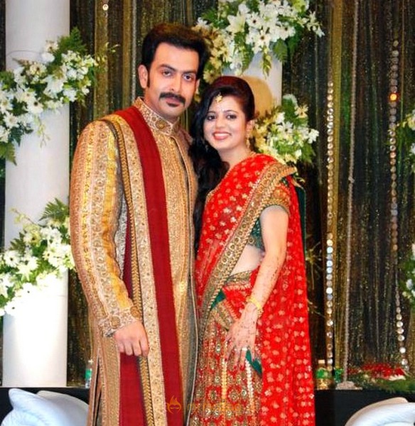 Prithviraj Supriya Menon Wedding Reception