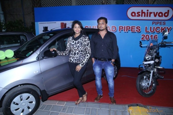 Tamil Actress Archana at Ashirvad Pipes Laucky Draw Dealers Meet