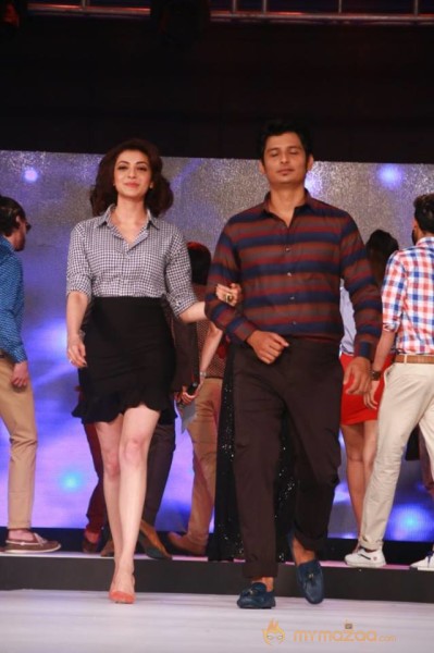 Actor Jivva Kajal Agarwal 2 Fashion Event Pics