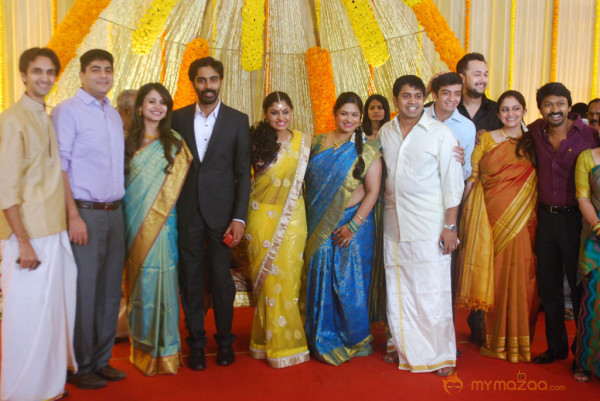 Actor Veera Bahu Wedding Reception Photos Gallery 