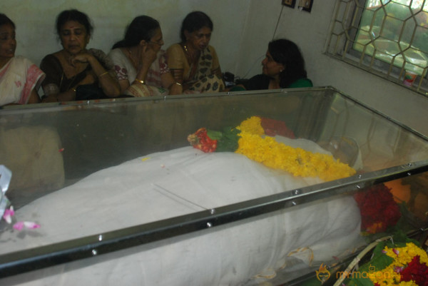 Actress Sukumari Death Cermony  