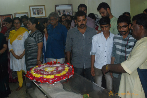 Actress Sukumari Death Cermony  