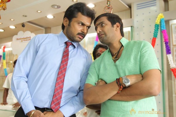 All In All Azhagu Raja Movie New Stills