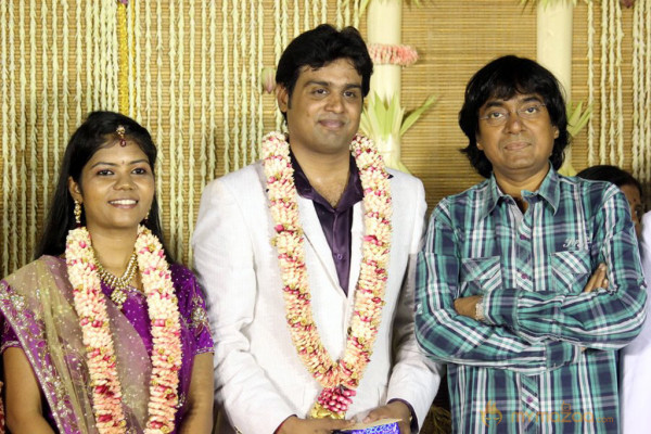 ALS Nachiyappan Son's Wedding Reception Photos 