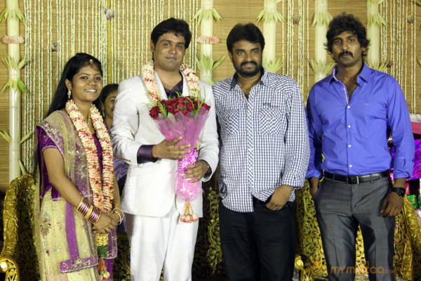 ALS Nachiyappan Son's Wedding Reception Photos 