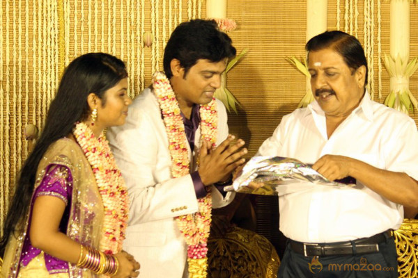 ALS Nachiyappan Son's Wedding Reception Photos 