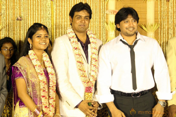 ALS Nachiyappan Son's Wedding Reception Photos 