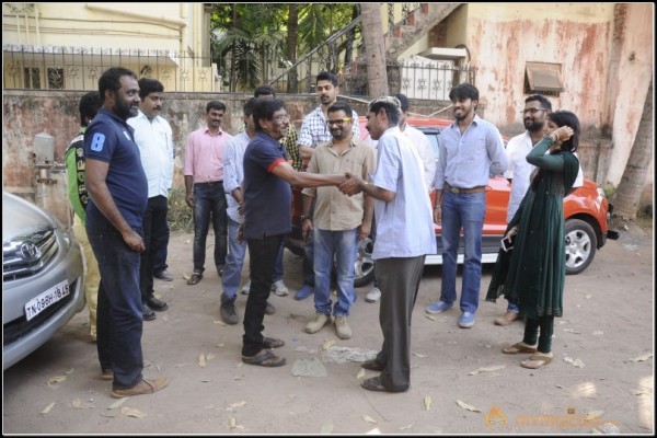 Andhra Mess Tamil Movie  Opening pooja