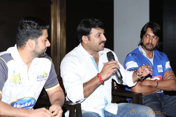 CCL 4 Semi Finals Press Meet Photos