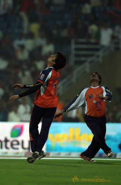 CCL 4 Veer Marathi Vs Bhojpuri Dabanggs Match Photos