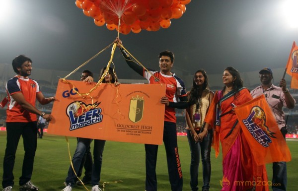 CCL 4 Veer Marathi Vs Bhojpuri Dabanggs Match Photos