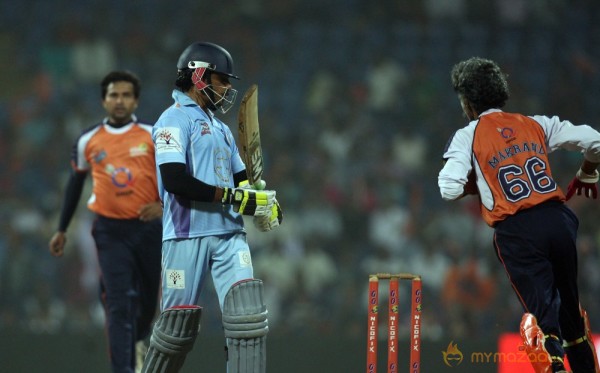 CCL 4 Veer Marathi Vs Bhojpuri Dabanggs Match Photos