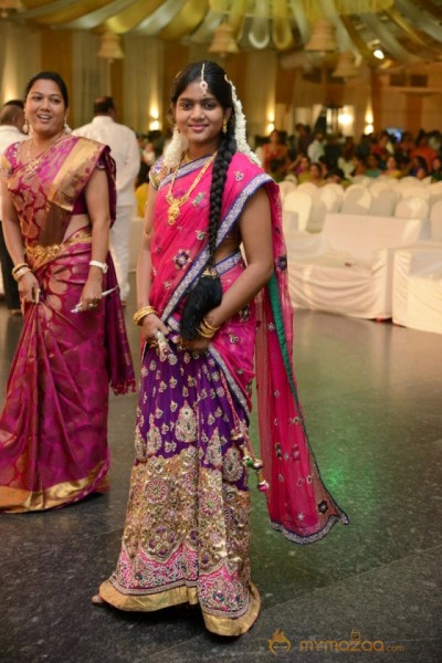 Celebs Raja Ravindra Daughter Wedding Photos