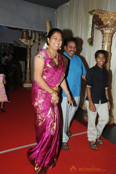 Celebs Raja Ravindra Daughter Wedding Photos