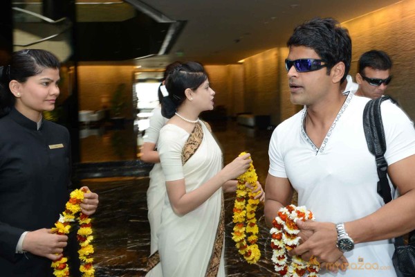 Chennai Rhinos Team At Park Hyatt Hyderabad 