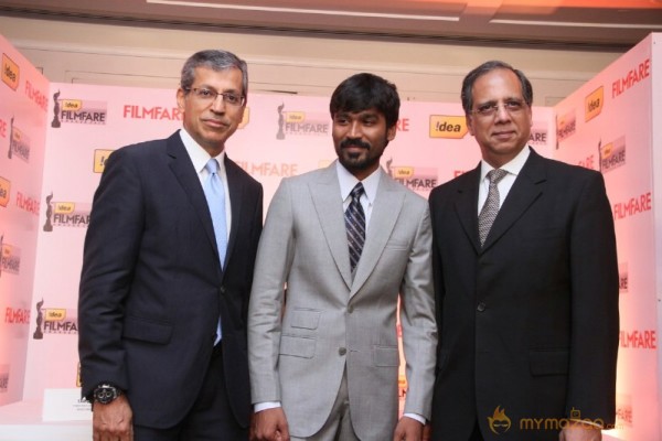 Dhanush at Filmfare  Pressmeet Photos