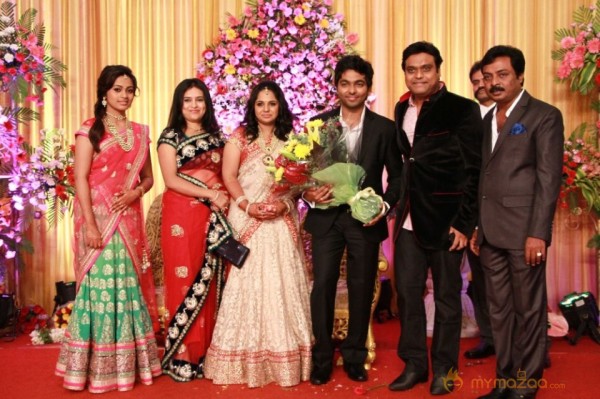GV Prakash Marriage Reception Photos