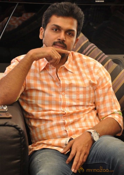 Karthi Tamil Actor Interview Photos