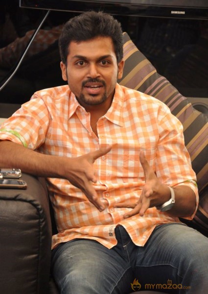 Karthi Tamil Actor Interview Photos