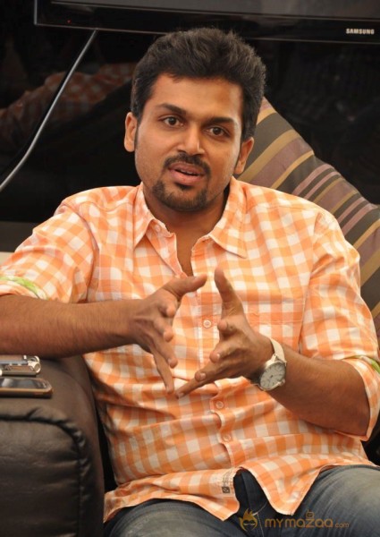 Karthi Tamil Actor Interview Photos